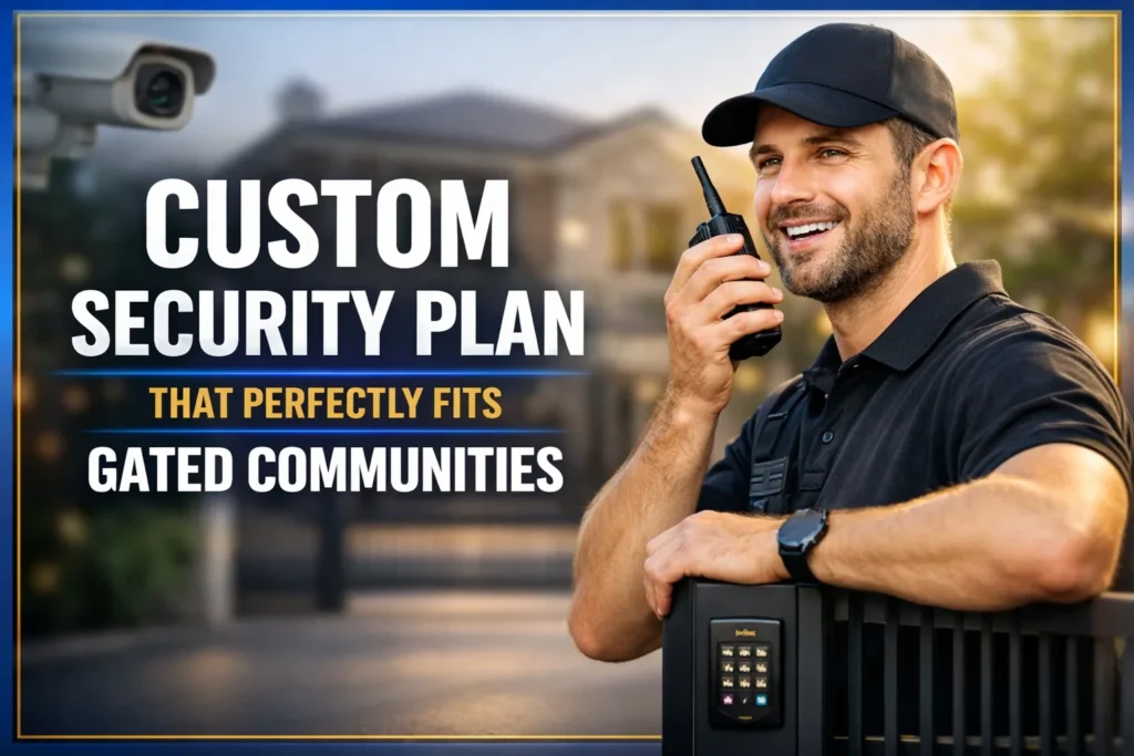 Custom Security Plan That Perfectly Fits Gated Communities