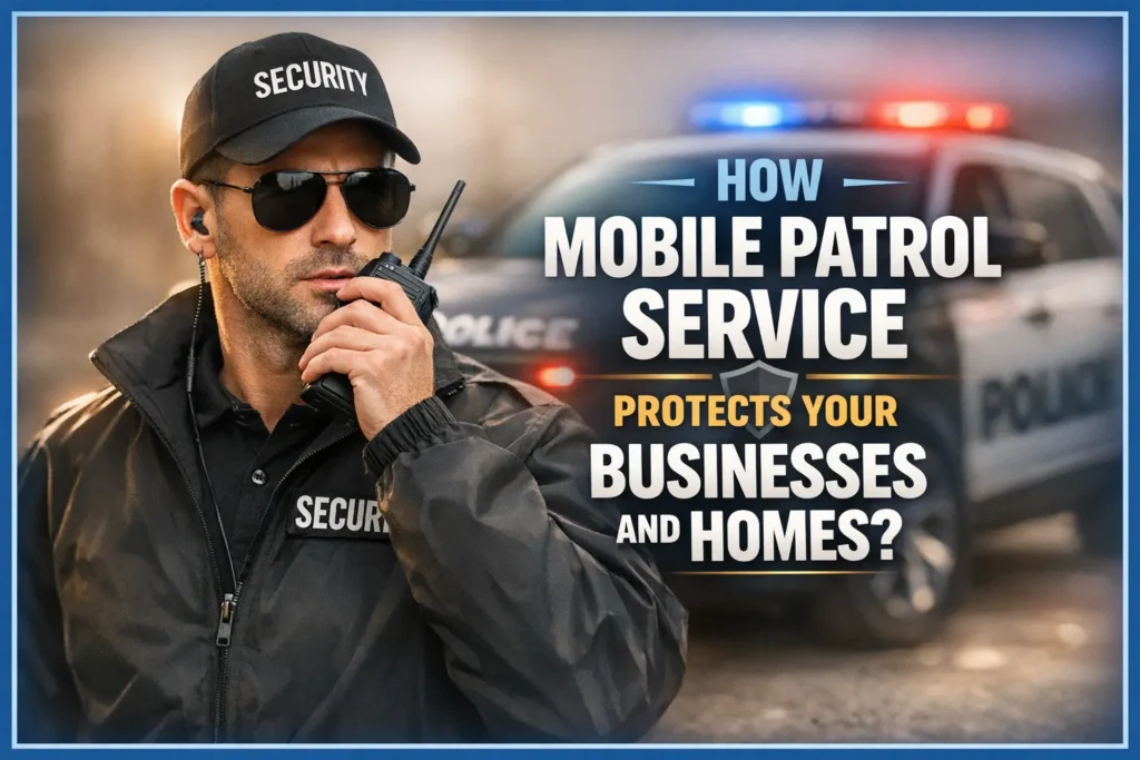 How Mobile Patrol Service Protects Your Businesses and Homes