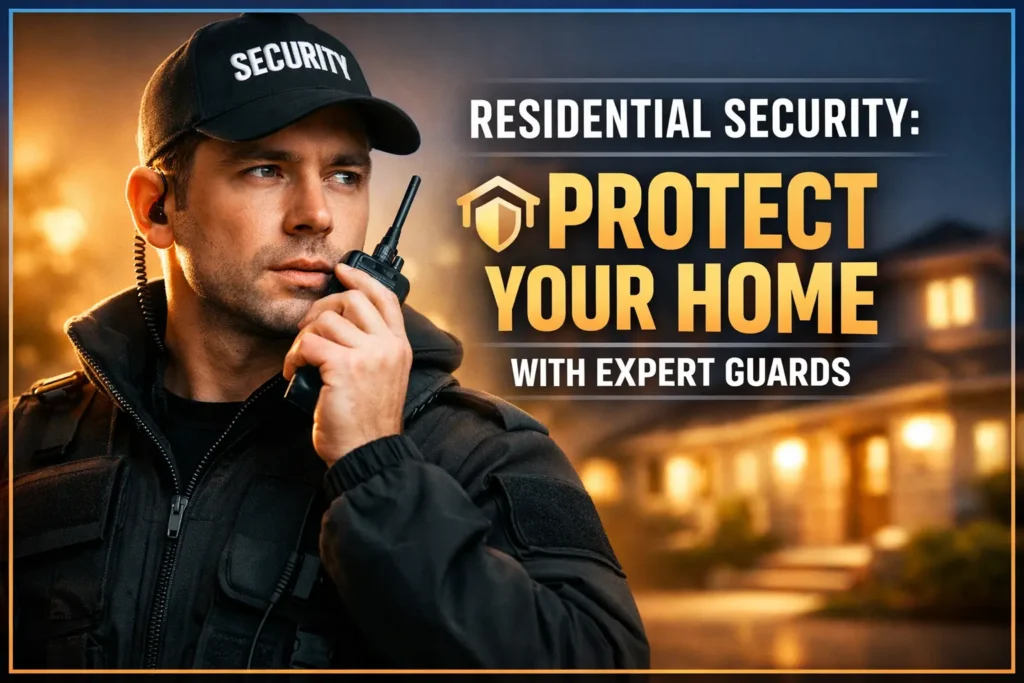 Residential Security Protect Your Home with Expert Guards