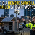 What Is a Remote Surveillance Trailer and How It Works